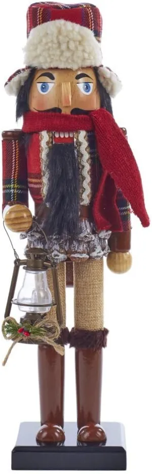 Kurt Adler 15" Wooden Woodsman Nutcracker