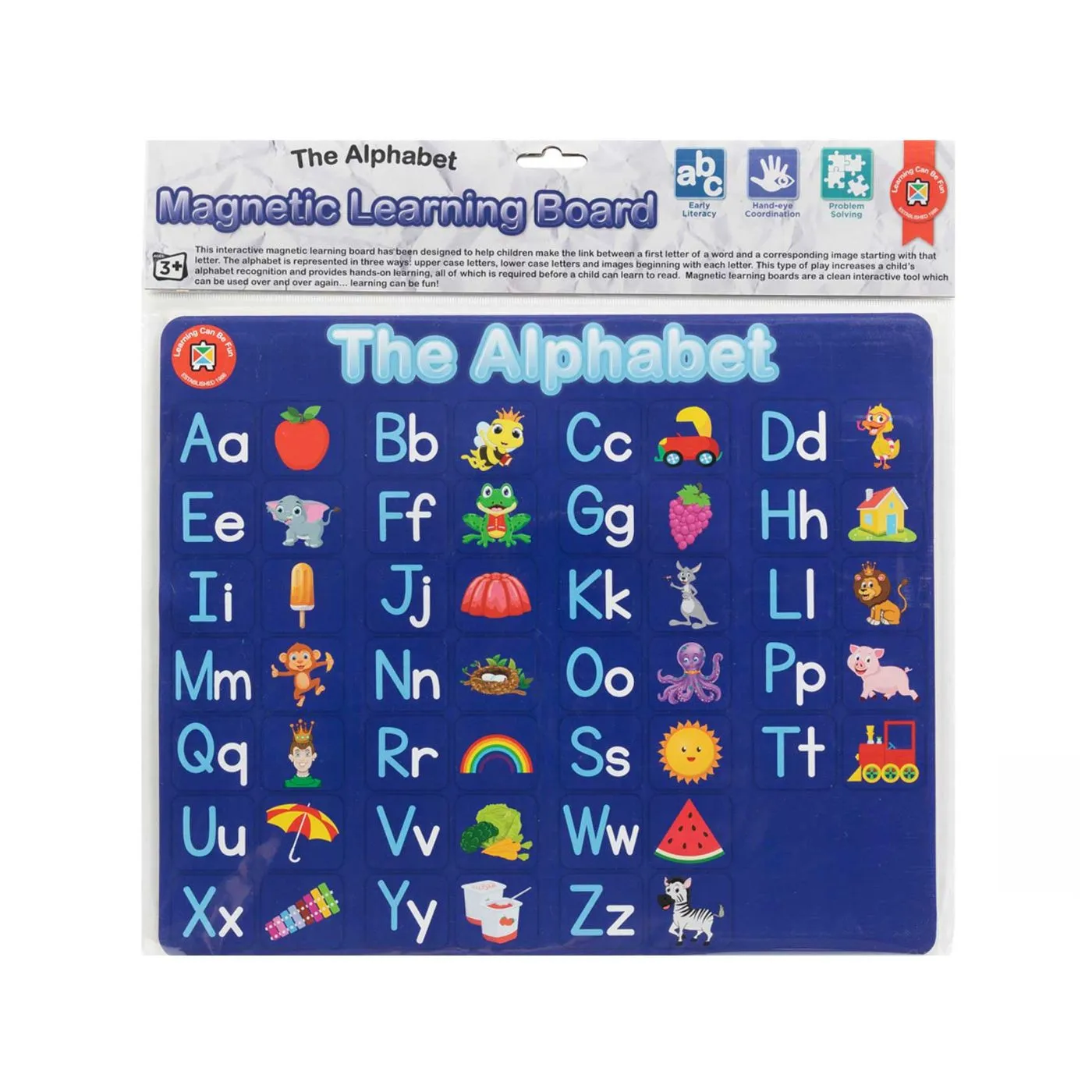 LCBF Magnetic Learning Board Alphabet 33.5 x 30cm