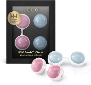 LELO Beads Classic Kegel Balls for Women of All Ages – Premium Silicone Exercise Weighted Balls with String - Perfect for Pleasure Enhancement