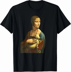 Leonardo da Vinci's Lady with Ermine T-Shirt