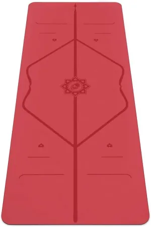 Liforme Travel Yoga mat – Patented Alignment System, Warrior-Like Grip, Non-Slip, Eco-Friendly, Ultra-Lightweight and Sweat Resistant, Made with Natural Rubber