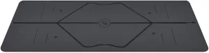 Liforme Travel Yoga mat – Patented Alignment System, Warrior-Like Grip, Non-Slip, Eco-Friendly, Ultra-Lightweight and Sweat Resistant, Made with Natural Rubber