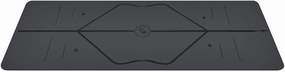 Liforme Travel Yoga mat – Patented Alignment System, Warrior-Like Grip, Non-Slip, Eco-Friendly, Ultra-Lightweight and Sweat Resistant, Made with Natural Rubber