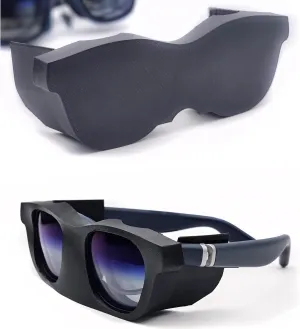 Light Blockers for VITURE One and Pro XR AR Glasses, Kills Pesky Reflections! (Open Front)