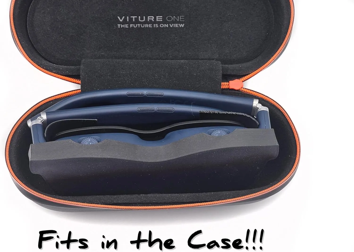 Light Blockers for VITURE One and Pro XR AR Glasses, Kills Pesky Reflections! (Open Front)