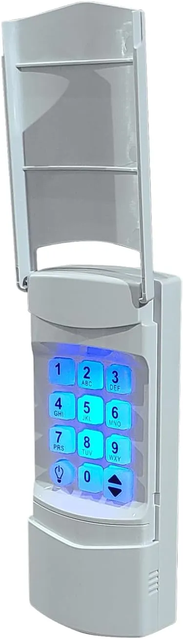 Linear NMTK DNT00094 Wireless Keypad – Replaces Old MDTK DNT00058 and LPWKP, Light Gray