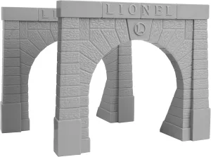 Lionel Railroad Tunnel Portals Model Train Structure Accessory Two Pack (612896)