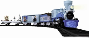 Lionel Disney's Frozen Ready-to-Play Set, Battery-Powered Model Train Set with Remote