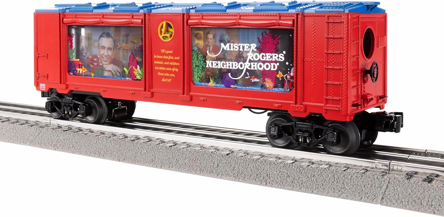 Lionel Mister Rogers O Gauge Model Train Aquarium Car