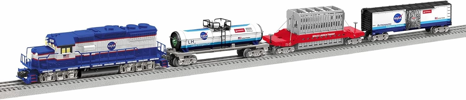 Lionel Space Launch LionChief 5.0 Freight Electric O Guage Train Set with Bluetooth & Remote