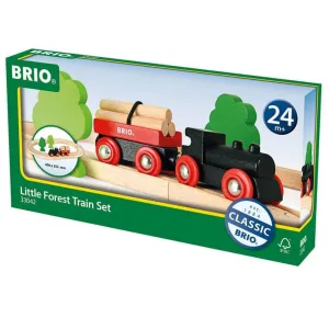 LITTLE FOREST TRAIN SET, 18 PIECES