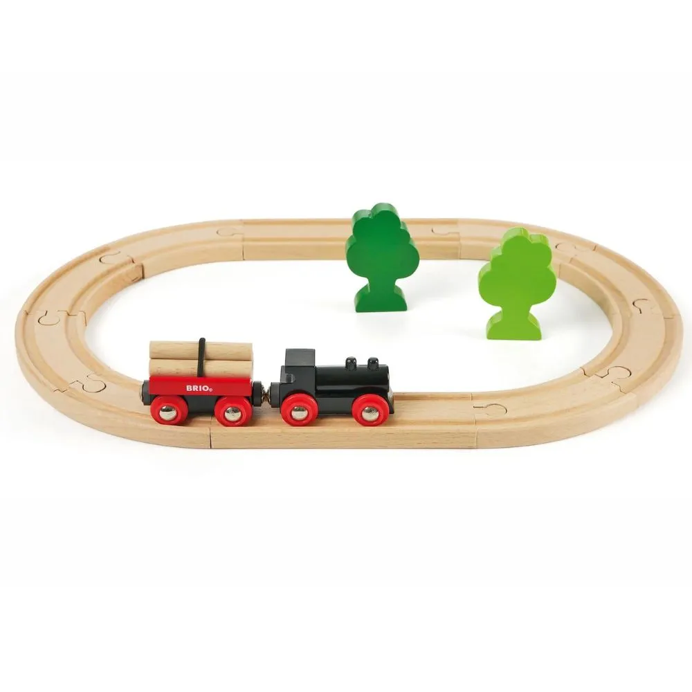 LITTLE FOREST TRAIN SET, 18 PIECES