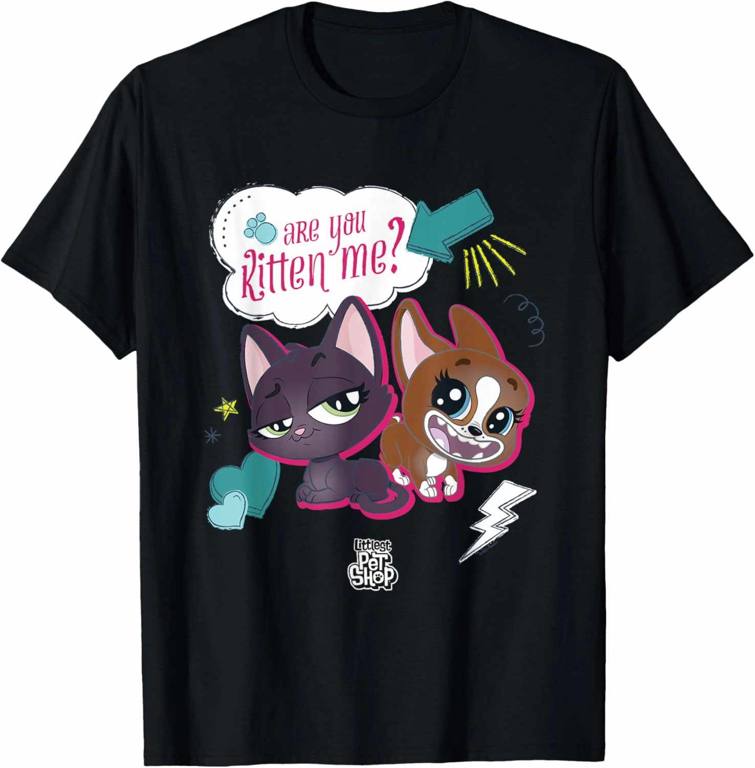 Littlest Pet Shop Puppy are you Kitten Me? T-Shirt