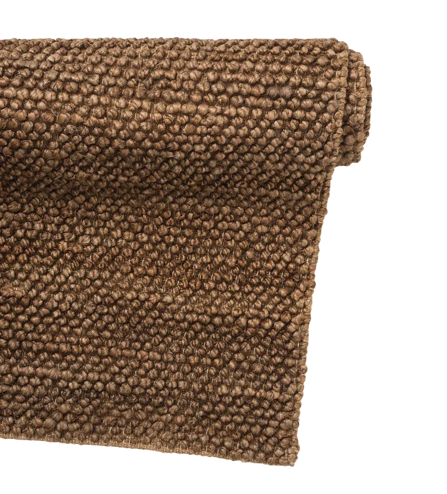 Looped jute door mat 50 x 80cm
