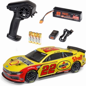 Losi Joey Logano 2025 Shell #22 AWD Adult Remote Control RC Race Car 1:12 Scale