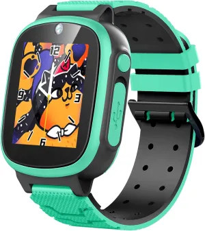 Luoba Smart Watch for Kids, Toys for 3-10 Year Old Boys Girls, 1.44" Kids Watch with 20 Puzzle Games Camera Alarm Educational Learning Toddler Watch Birthday for Boys Girls Age 4 5 6 (Green)