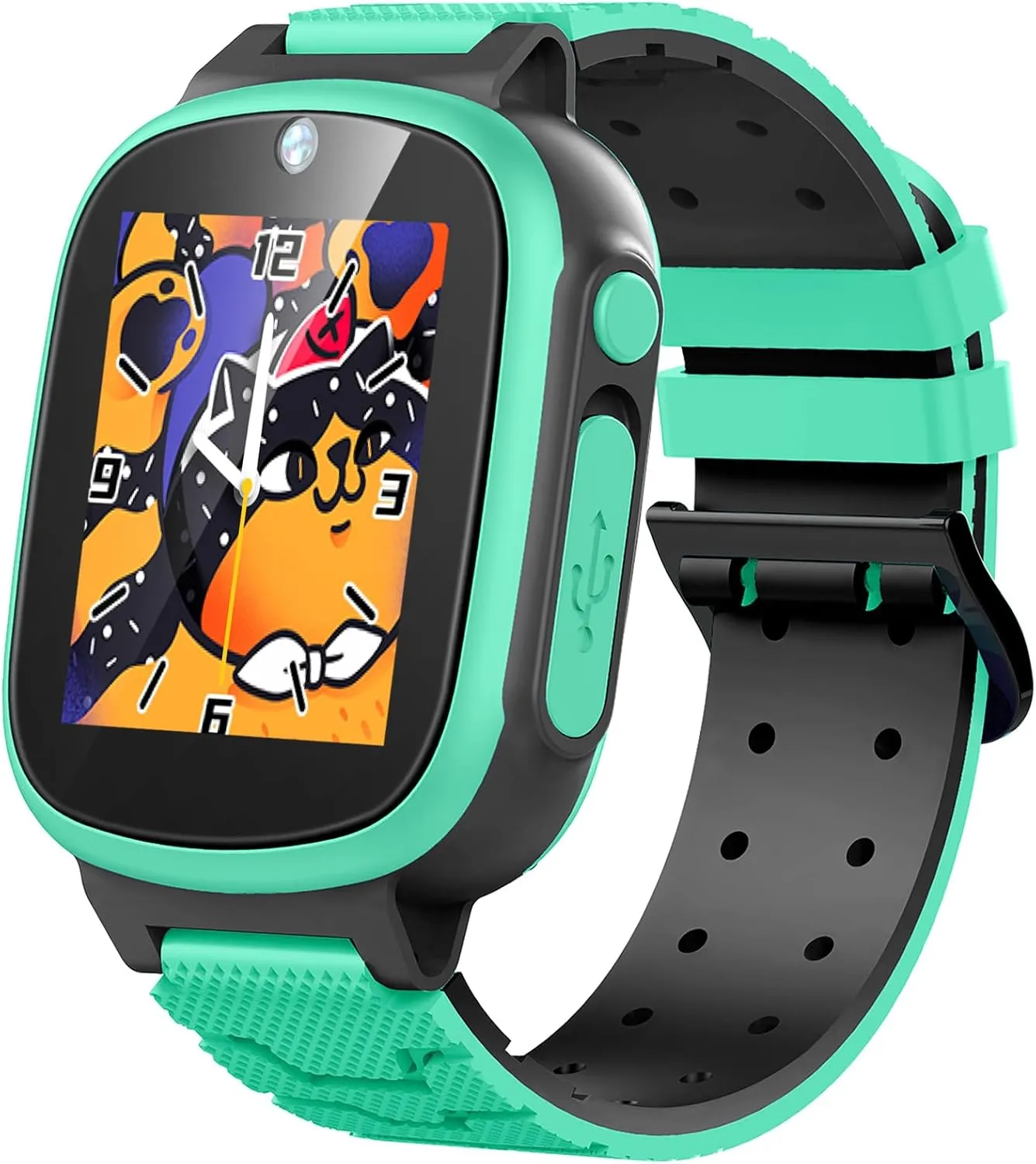 Luoba Smart Watch for Kids, Toys for 3-10 Year Old Boys Girls, 1.44" Kids Watch with 20 Puzzle Games Camera Alarm Educational Learning Toddler Watch Birthday for Boys Girls Age 4 5 6 (Green)