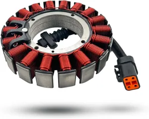 Magneto Stator Coil 30017-07 Compatible With 2007 Harley Davidson Dyna Fatboy Heritage Softail