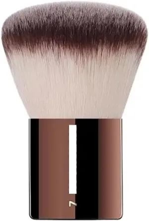 Makeup Brush- No.7 Finishing Brush Soft Fiber Hair Portable Powder Brush Fashion Design Single Face Brush