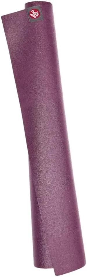 Manduka EKO Superlite Yoga Travel Mat – 1.5mm Thick Travel Mat for Portability, Eco Friendly and Made from Natural Tree Rubber. Superior Catch Grip for Traction, Support and Stability (Acai)