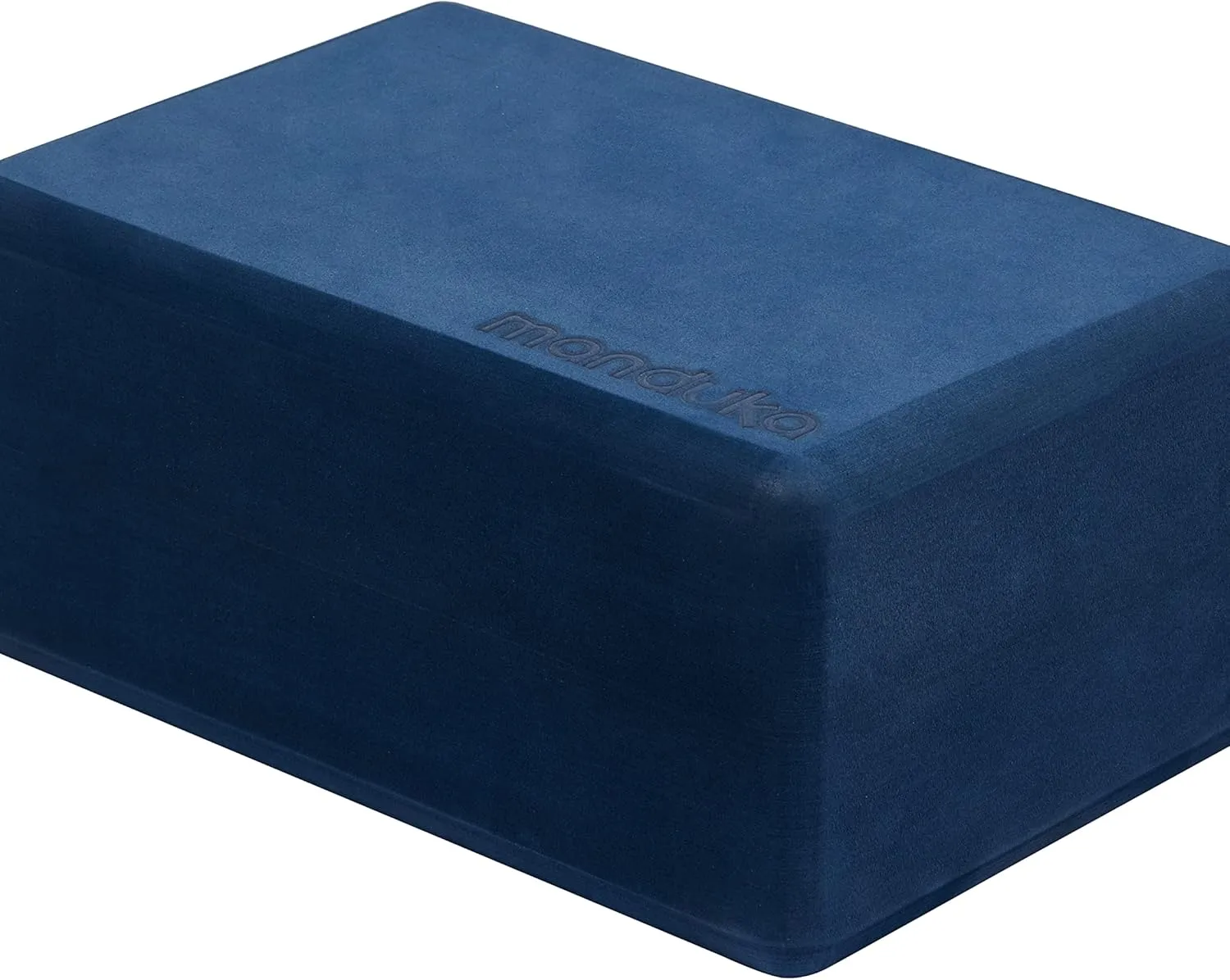 Manduka Foam Yoga Block - Recycled EVA Foam Block with Ergonomic Support, Yoga Equipment, Home Gym Accessory, & Pilates Tool, Lightweight for Travel, High Density, Comfortable Edges