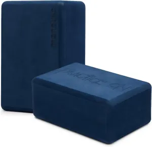 Manduka Foam Yoga Block - Recycled EVA Foam Block with Ergonomic Support, Yoga Equipment, Home Gym Accessory, & Pilates Tool, Lightweight for Travel, High Density, Comfortable Edges