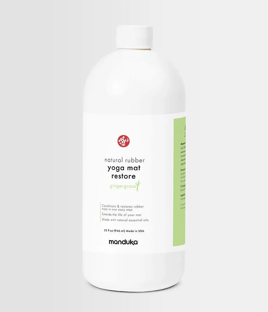 Manduka Natural Rubber Restore 32 OZ - Gingergrass