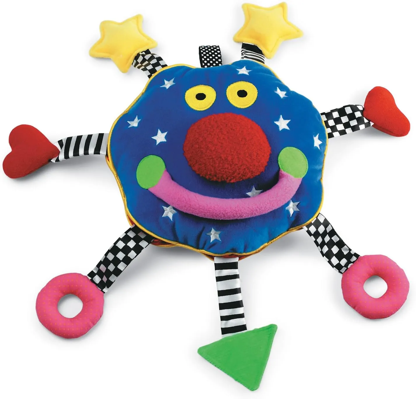 Manhattan Toy Whoozit Rattle and Squeaker Sound Developmental Baby Toy