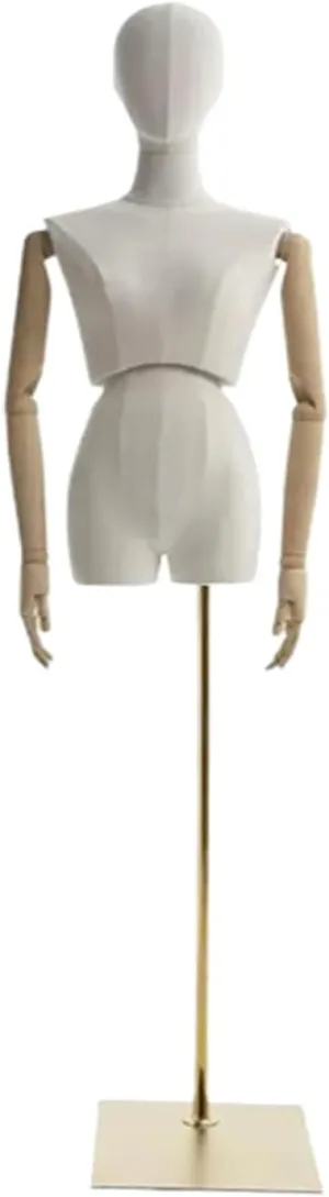 Mannequin Body Classic Mannequin Body Foam Mannequin Body Twist Half Body Manikin Adjustable Female Molded Mannequin Sturdy Clothing Models Fashion Show