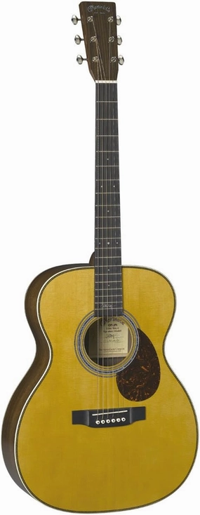Martin Special Edition OMJM John Mayer Signature Orchestra Model Acoustic-Electric Guitar Natural