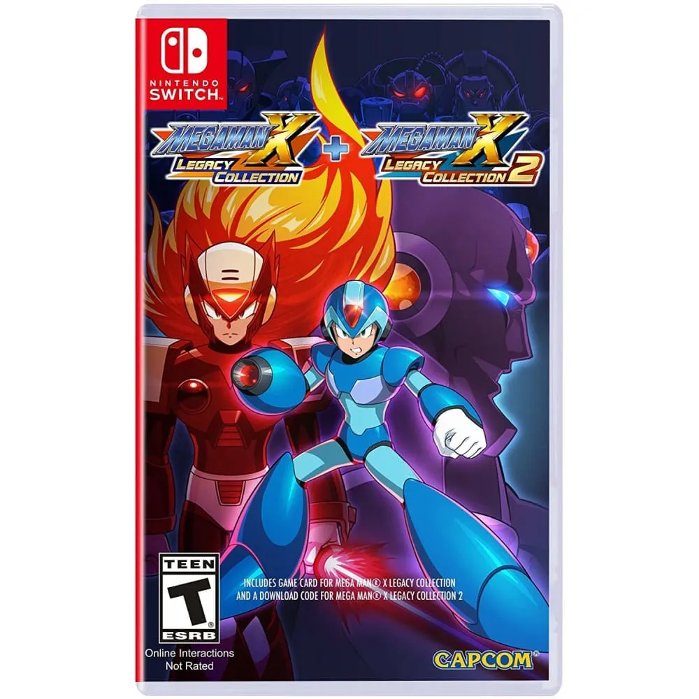 Mega Man X Legacy Collection 1 2 Used