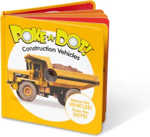 Melissa & Doug 41533 Poke-a-Dot Construction Vehicles | Activity Books | 3  | Gift for Boy or Girl