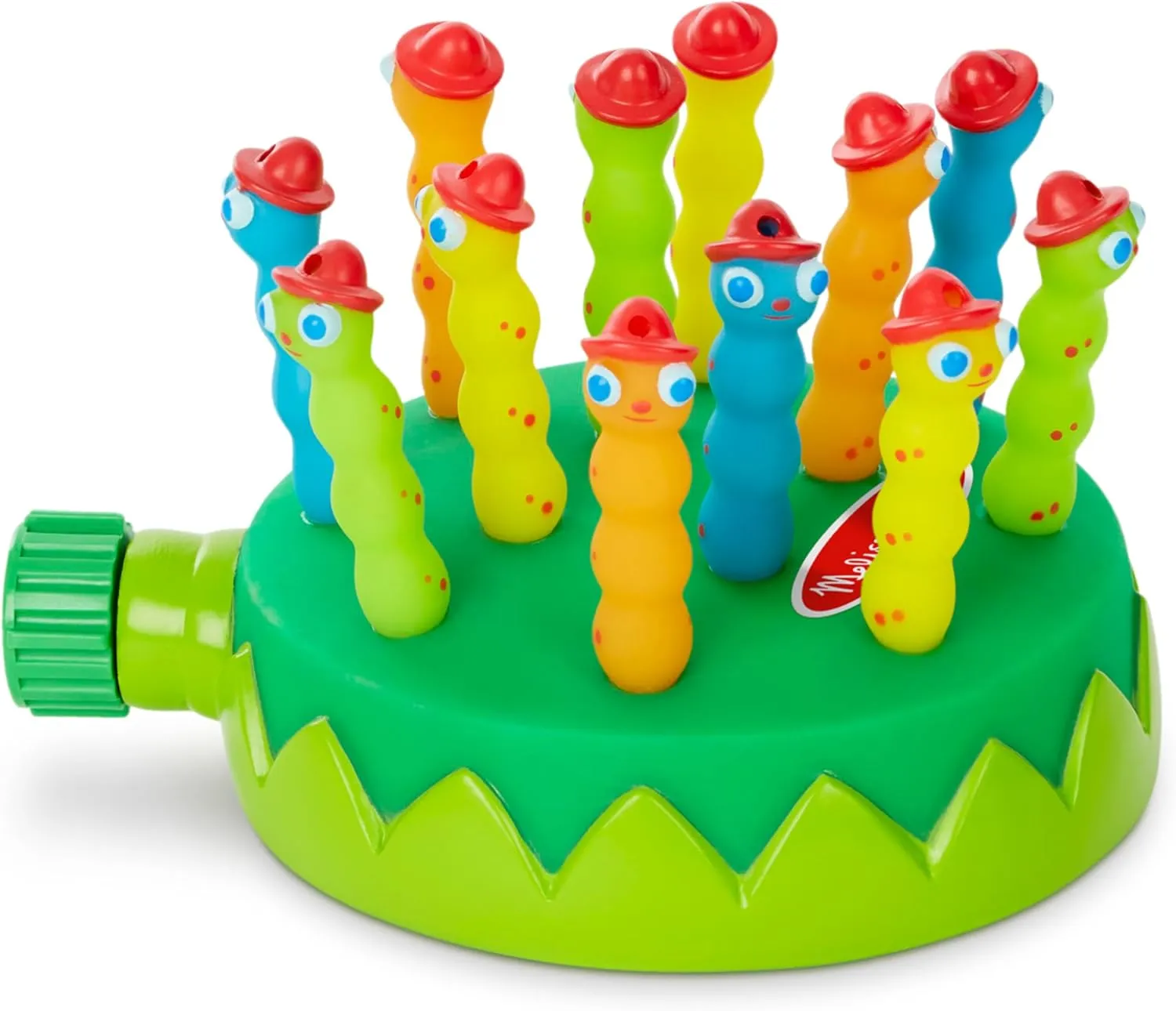Melissa & Doug Sunny Patch Splash Patrol Sprinkler Toy With Hose Attachment