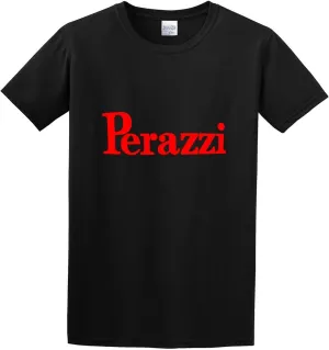 Men's Summer T-Shirt Perazzi Shotguns Classic Style Black