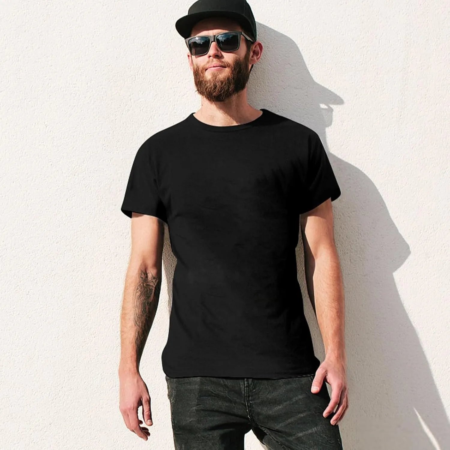 Men's Summer T-Shirt Perazzi Shotguns Classic Style Black
