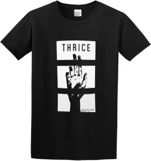 Men's Summer T-Shirt Slip Away Twin Needle Sleeves and Hem Black