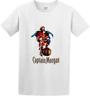Men's T Shirt Attmye Captain Morgancaptain Morgans Classic Style