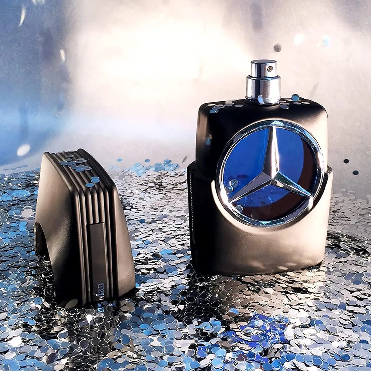 Mercedes-Benz Man - Elegant Fragrance With Sensual, Floral, Woody Notes - Mesmerize The Senses With Original Luxury Men’s Eau De Toilette Spray - Endless Day Through Night Scent Payoff - 3.4 Oz