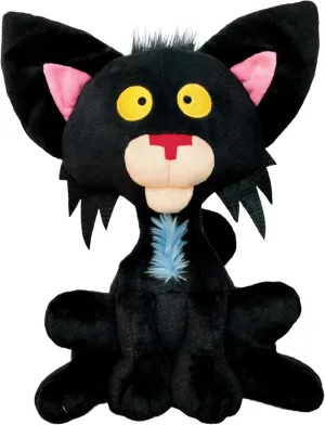 MerryMakers Bad Kitty, 10-Inch, Based on The bestselling Children's Books by Nick Bruel , Black, 11-Inch