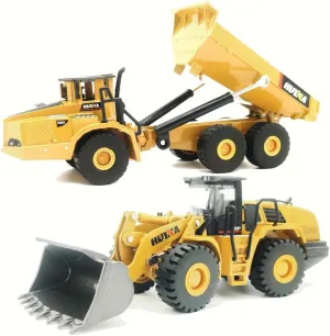 Metal Dump Truck Toy Enhances Realistic Construction Experience,Easy Transport Construction Vehicle Toys for boys,Classic Toys Indoor/Outdoor Play,Die Cast Metal Construction,Ideal Sand/Beach Toy