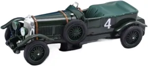 Metal Toy Vehicle 1:43 for Bentley Speed Six 1930 Le Mans Winning Alloy Racing Car Model Adult Collection Ornaments Scale Vehicles