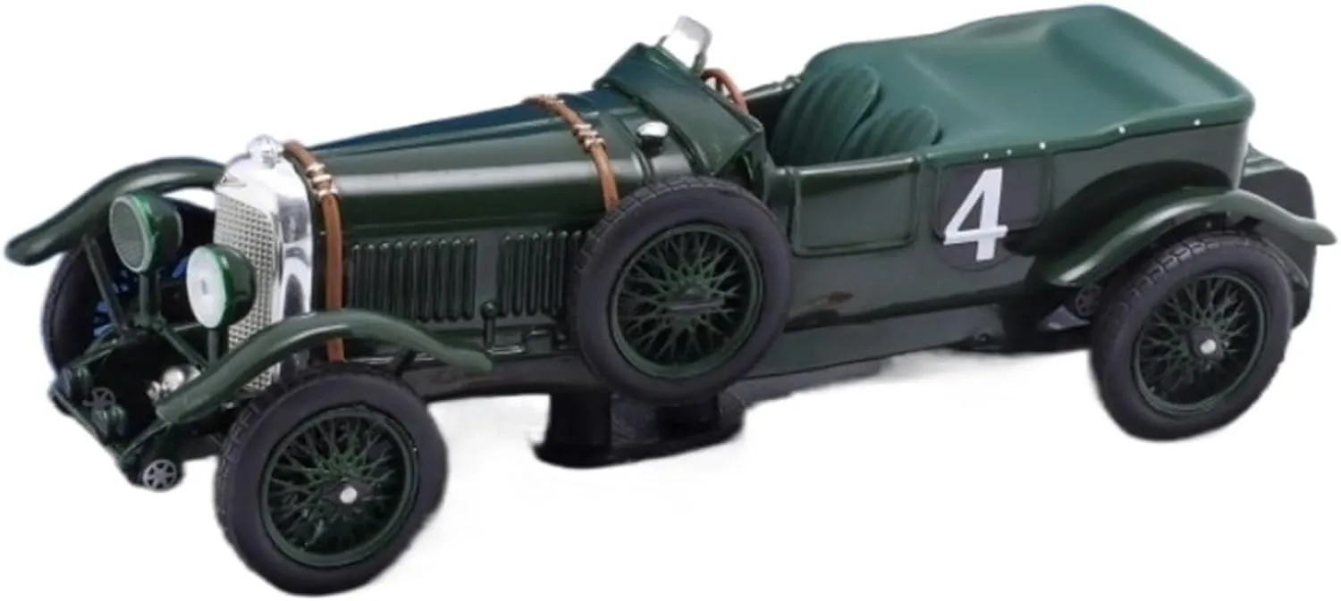 Metal Toy Vehicle 1:43 for Bentley Speed Six 1930 Le Mans Winning Alloy Racing Car Model Adult Collection Ornaments Scale Vehicles