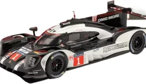 Metal Toy Vehicle 2016 for Porsche 919 Alloy Black/White Lemans Endurance Racing Car Models Collection 1:18 Ixo Scale Vehicles