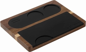 MHW-3BOMBER Espresso Tamping Station 51 53 54 58mm Espresso Accessories Station Tamper Holder Station Detachable Silicone Coffee Tamper Mat TS5151
