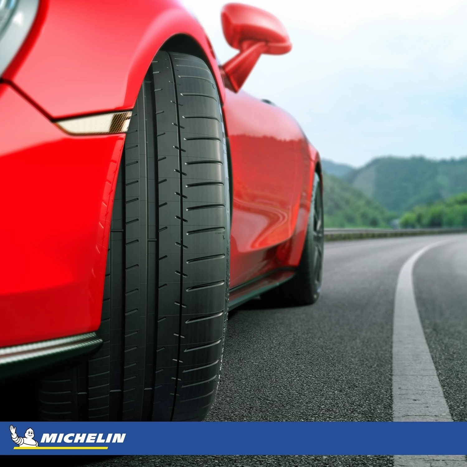 MICHELIN Pilot Super Sport Summer Car Tire for Sport and Performance Cars, 245/40ZR18/XL 97Y