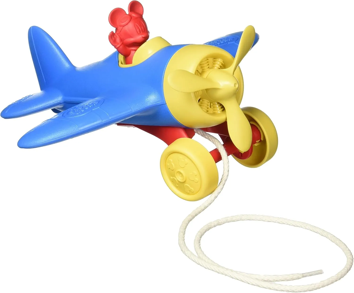 Mickey Mouse Airplane Pull Toy- TG