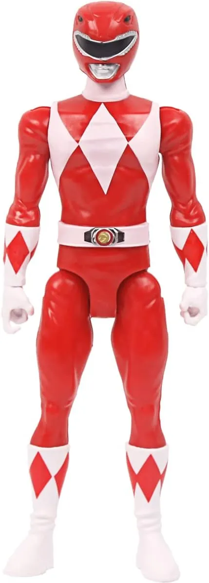 Mighty Morphin Red Ranger 12-Inch Action Figure Toy…