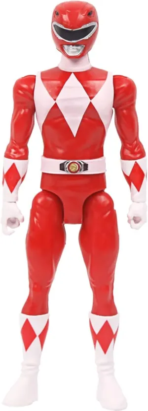 Mighty Morphin Red Ranger 12-Inch Action Figure Toy…