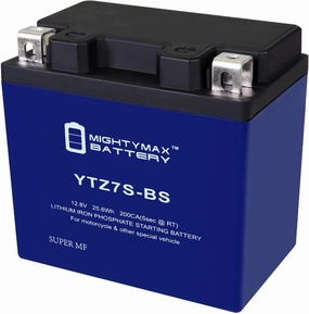 Mighty Max Battery YTZ7S Lithium Replacement Battery Compatible with Moose Racing MTZ7S