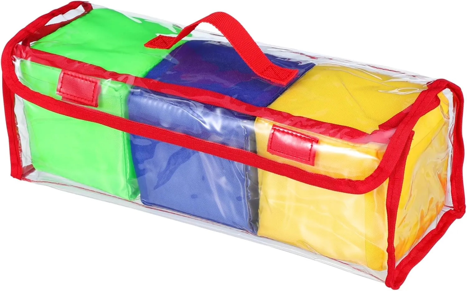Milisten Transparent Pocket Dice for Early Education Game Dice for Classroom Teaching Lightweight Cubes
